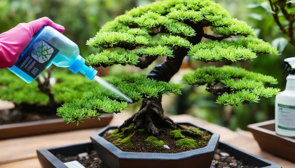 Applying Chemicals Safely to Bonsai