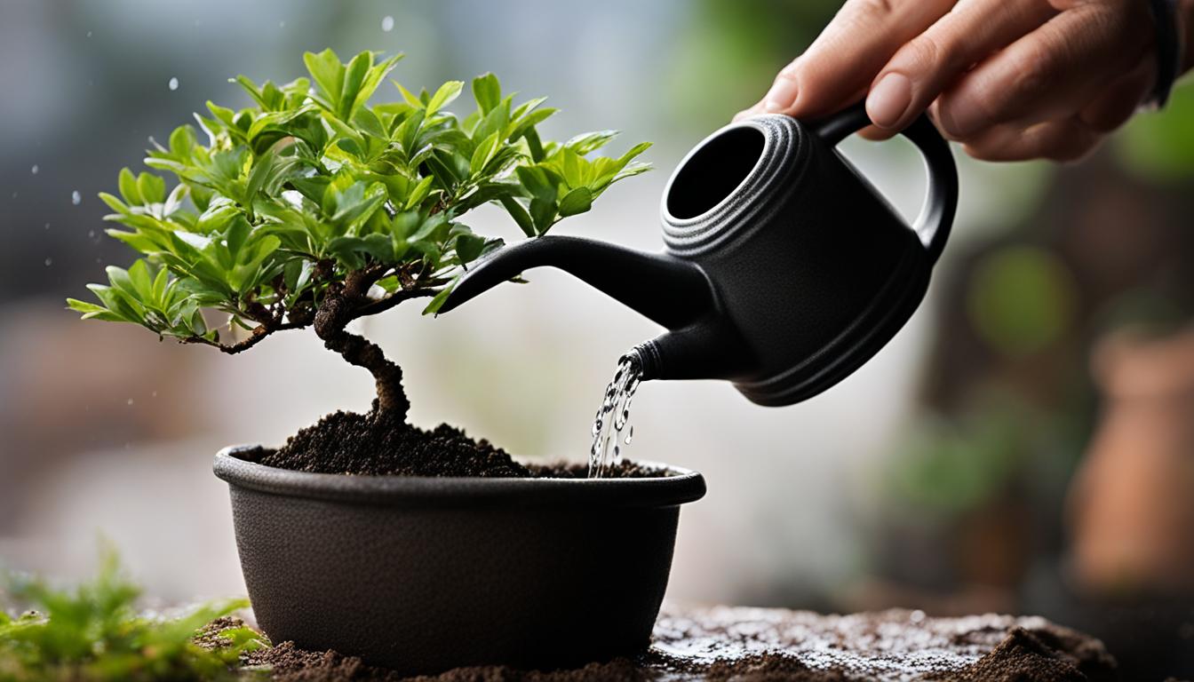 The Art of Watering Bonsai A Beginner's Guide