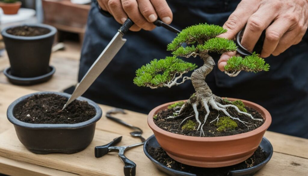bonsai repotting guide