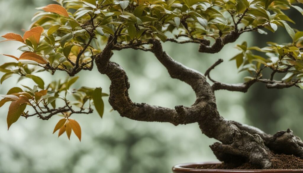 Bonsai Styling Defoliation