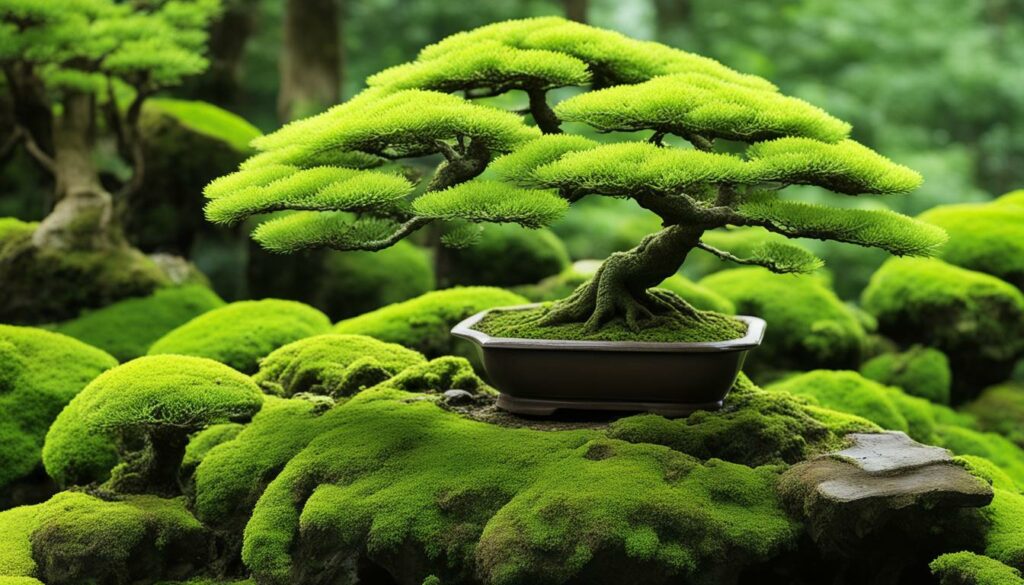 Bonsai Styling Moss and Ground Cover
