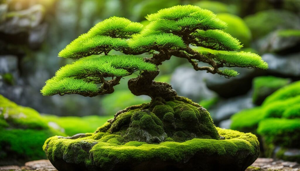 Bonsai Styling Moss and Ground Cover