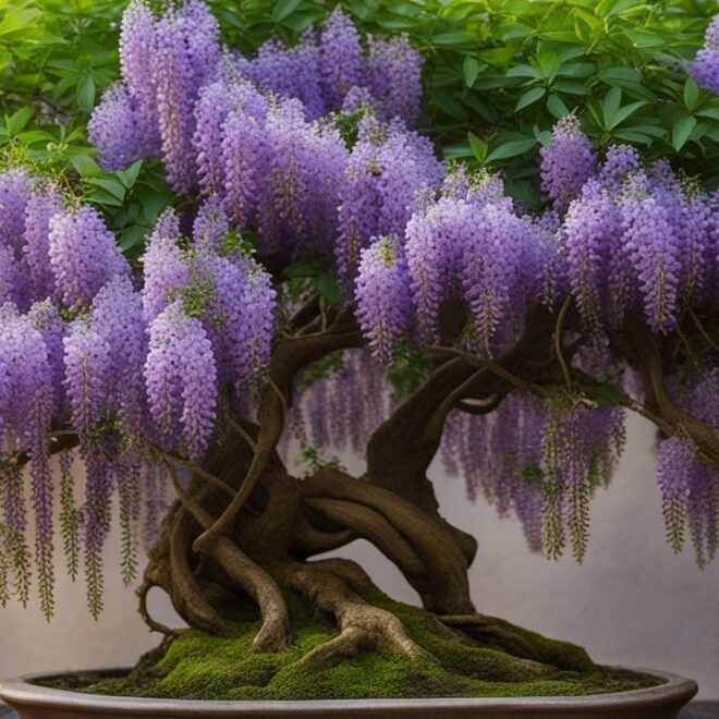 Bonsai Tree Species Showcase: The Enchanting Wisteria