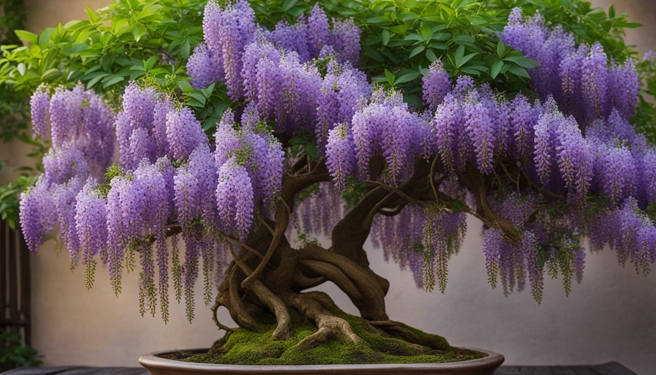 Bonsai Tree Species Showcase The Enchanting Wisteria