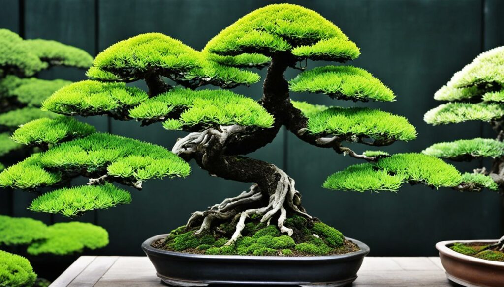 Bonsai cultivation species selection