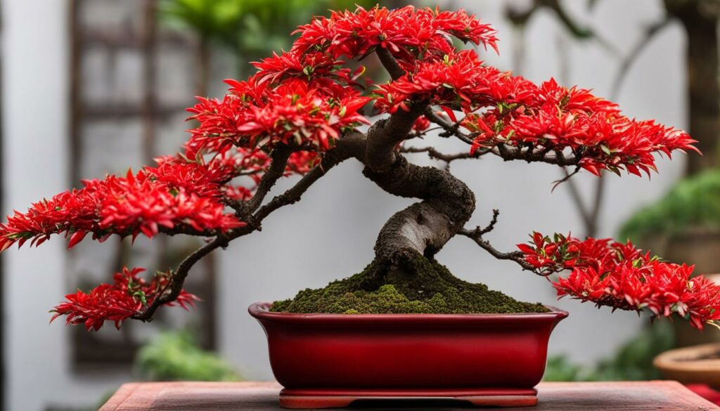 Chinese pepper bonsai