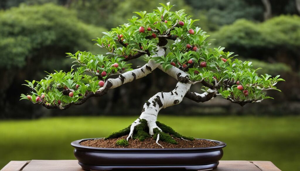 Chinese sweet plum bonsai tree species