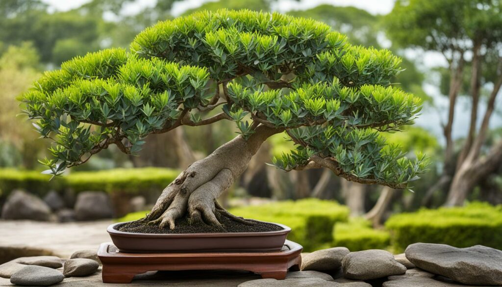 Eucalyptus bonsai