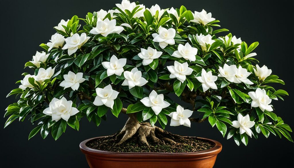 Gardenia bonsai tree, a fragrant centerpiece