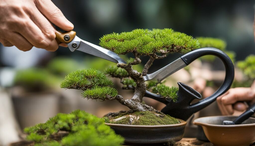 Myrtle bonsai training techniques