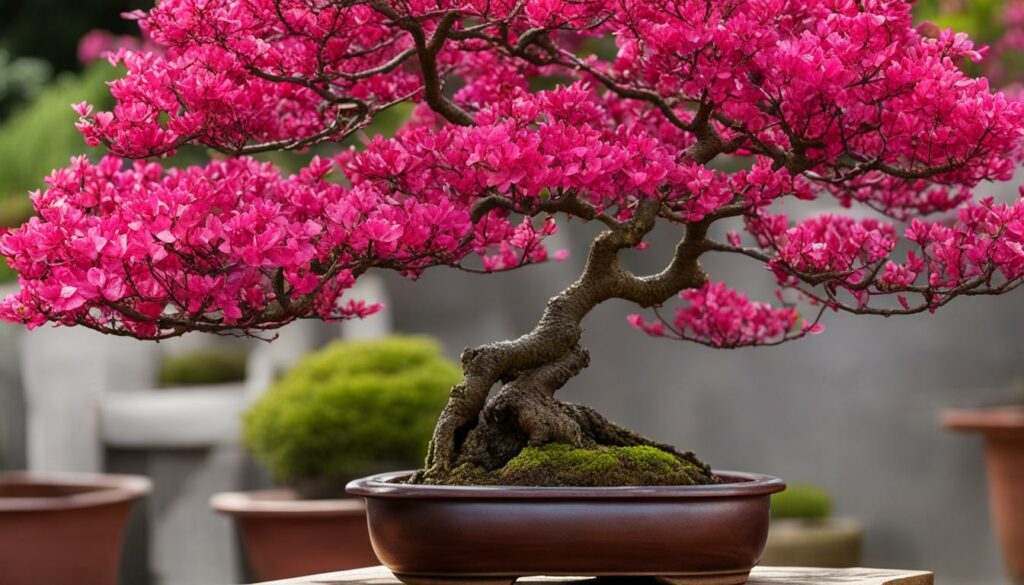 Redbud bonsai cultivation