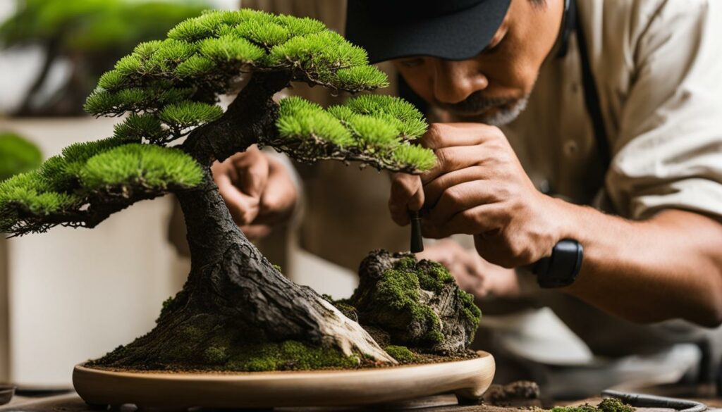 bonsai shaping