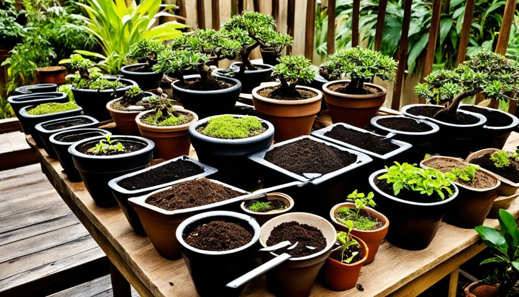 bonsai tree pots