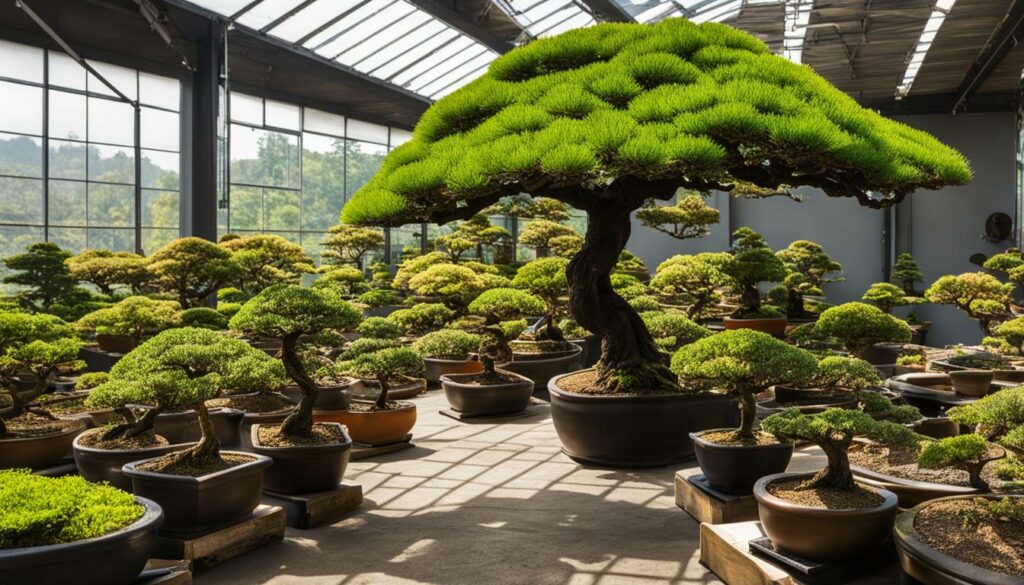 bonsai tree selection