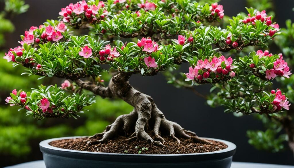 dwarf pomegranate bonsai