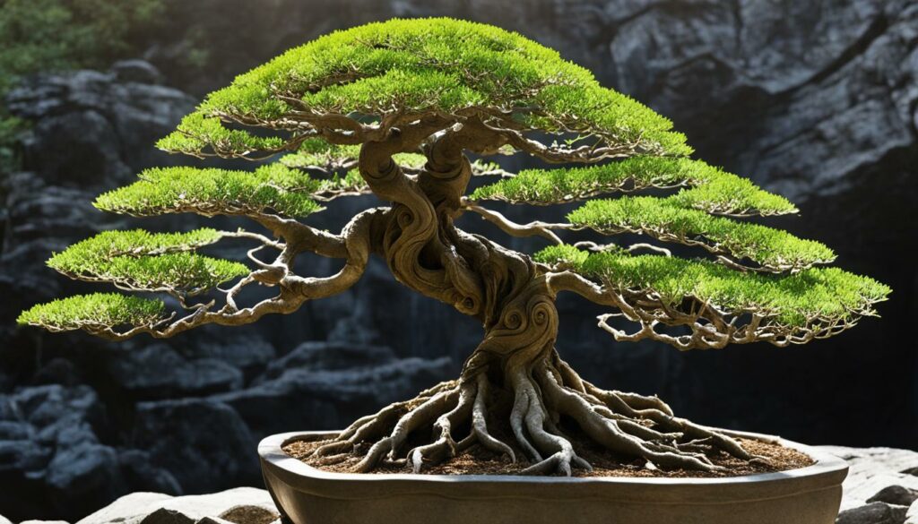 root exposure Bonsai