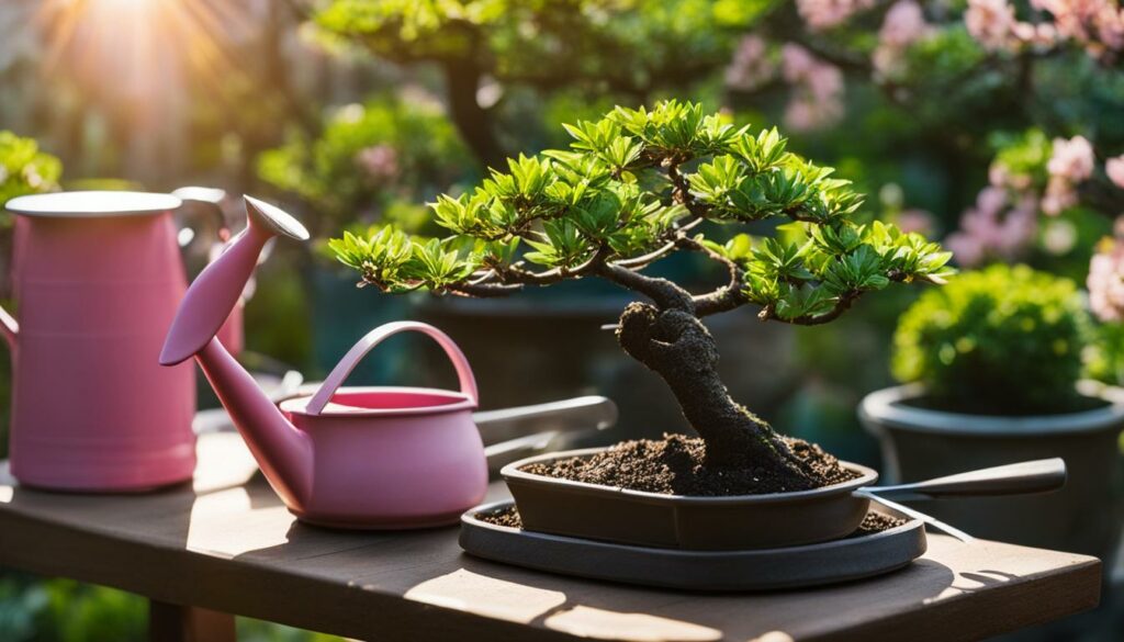 spring care for bonsai trees