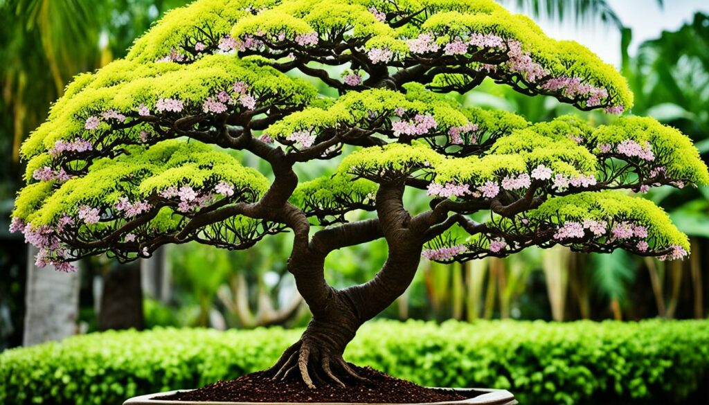 tropical bonsai